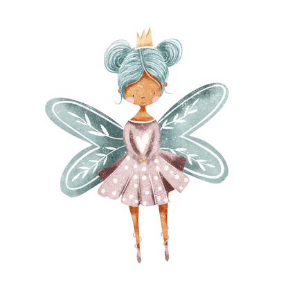 Bügelbild "Little Fairy" in 6 verschiedenen Größen