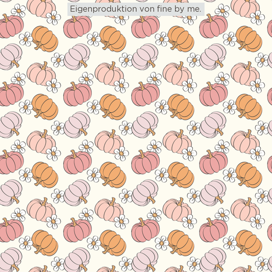 Stoffübersicht „Floral Pumpkins“
