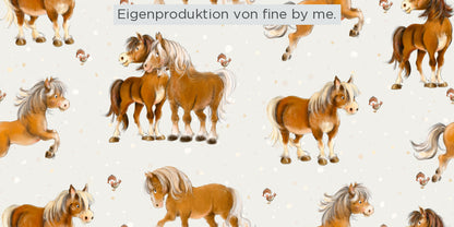 Stoffübersicht „Haflinger“