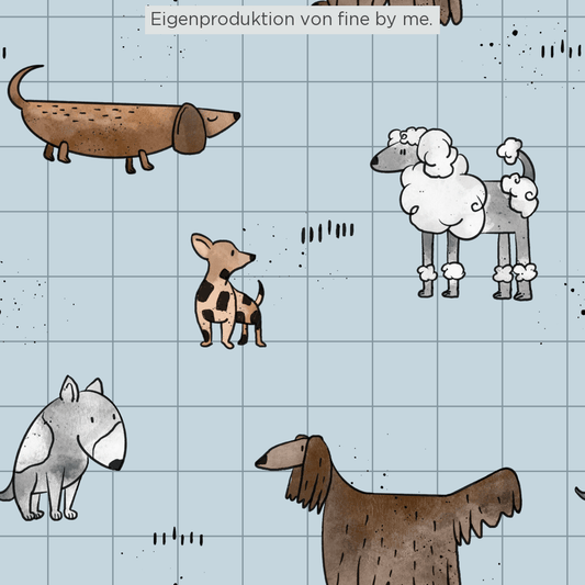 Bio-Sommersweat „Hundewelt“, exklusive Eigenproduktion