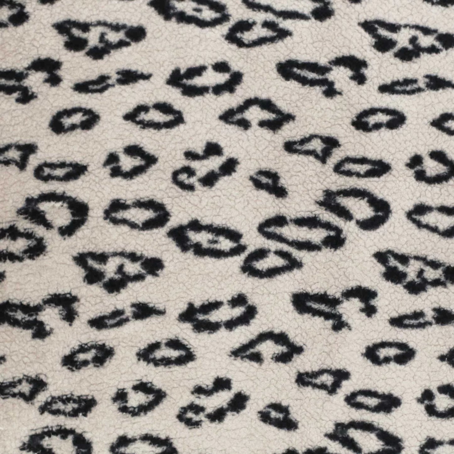 Teddystoff Leopard hellbeige