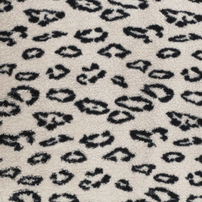 Teddystoff Leopard hellbeige