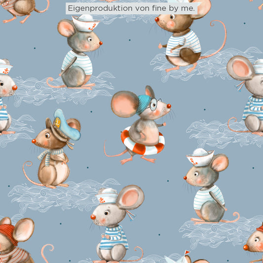 Stoffübersicht „Maritime Mäuschen“