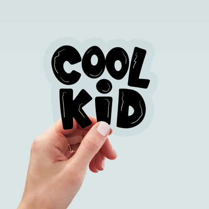 Bügelbild "Cool Kid" in 6 verschiedenen Größen