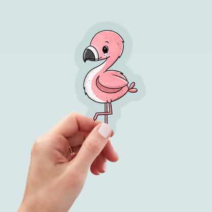 Bügelbild "Flamingo" in 6 verschiedenen Größen