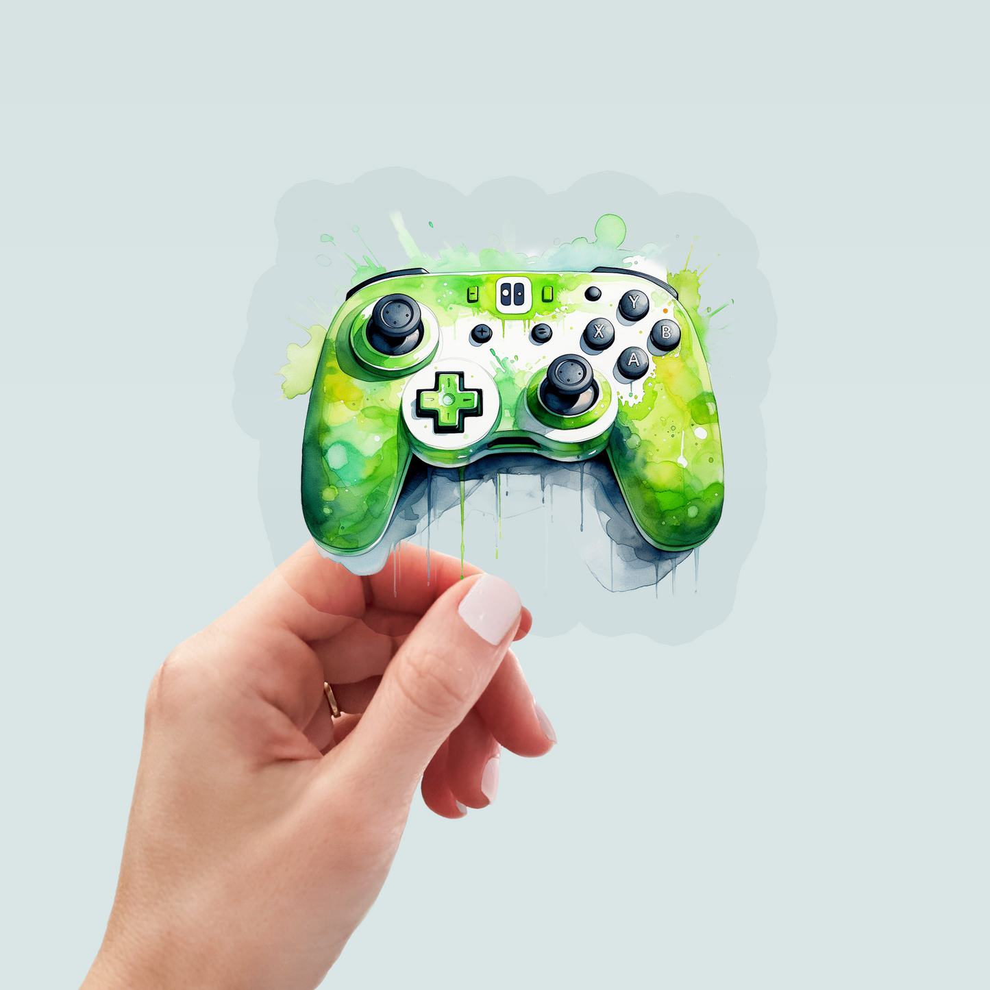Bügelbild "Gaming" in 6 verschiedenen Größen