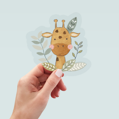 Bügelbild "Jungle Giraffe" in 6 verschiedenen Größen
