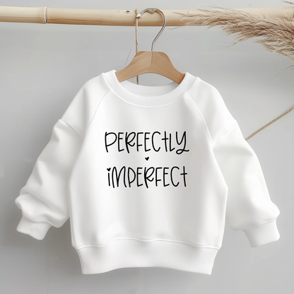 Bügelbild "Perfectly Imperfect" in 6 verschiedenen Größen