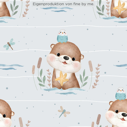 Stoffübersicht „Cute Little Otter“