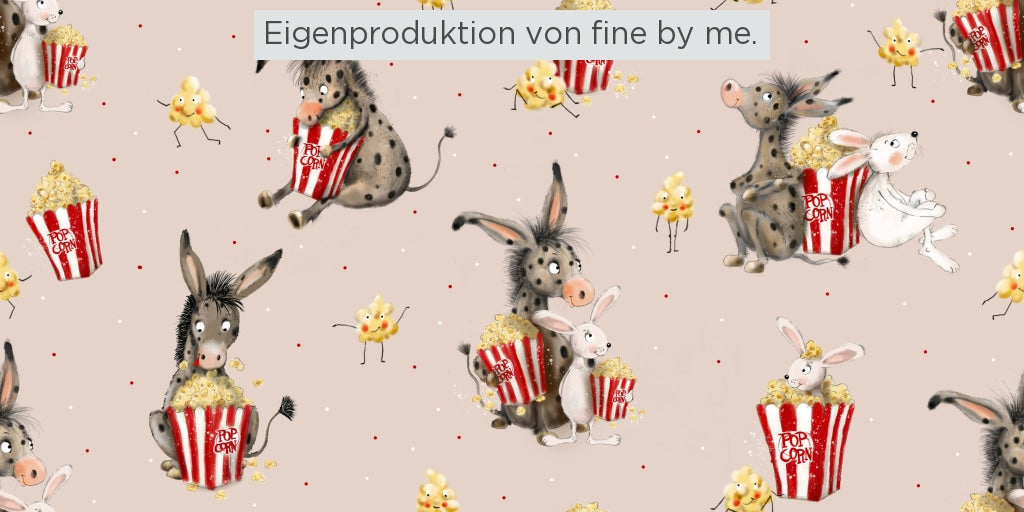 Stoffübersicht „Eda und Mo gehen ins Kino beige“