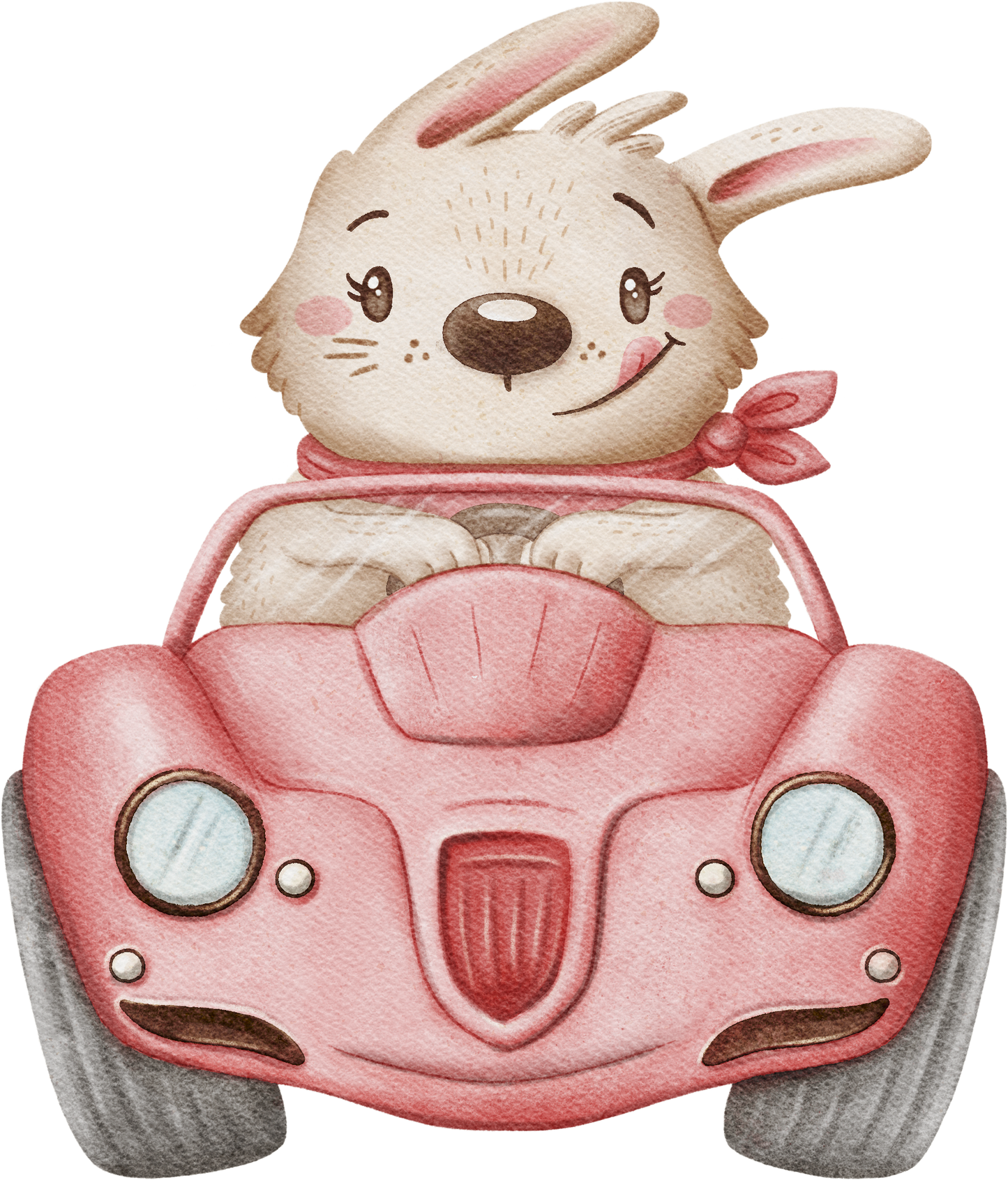 Bügelbild "Speedy Bunny" in 6 verschiedenen Größen