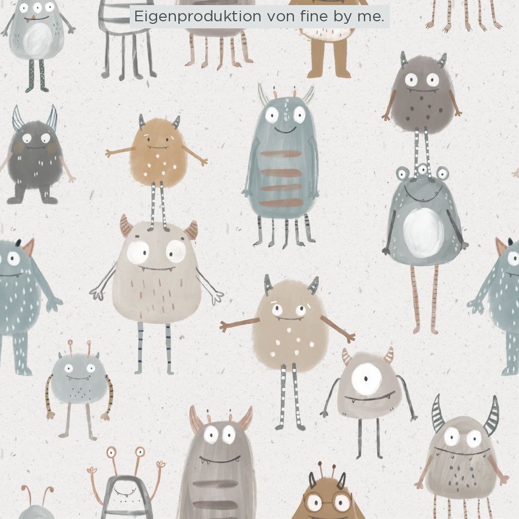 Lagerware: Bio Sommersweat „Tinies ecru“ Eigenproduktion Bio Sommersweat, 95% Baumwolle, 5% Elasthan, 260g/m², Länge: