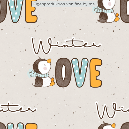 Stoffübersicht „Winter Love“