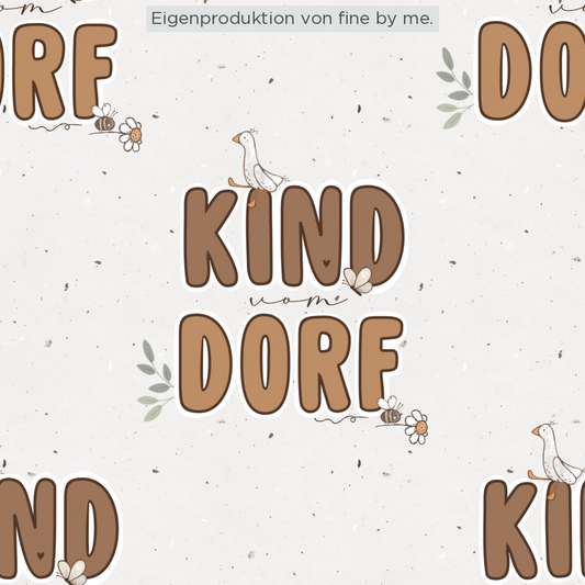 Stoffübersicht „Kind vom Dorf“