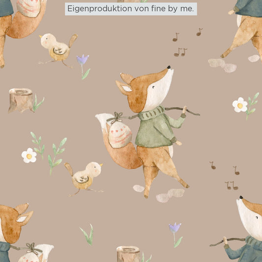 Stoffübersicht „Fox on a hike“