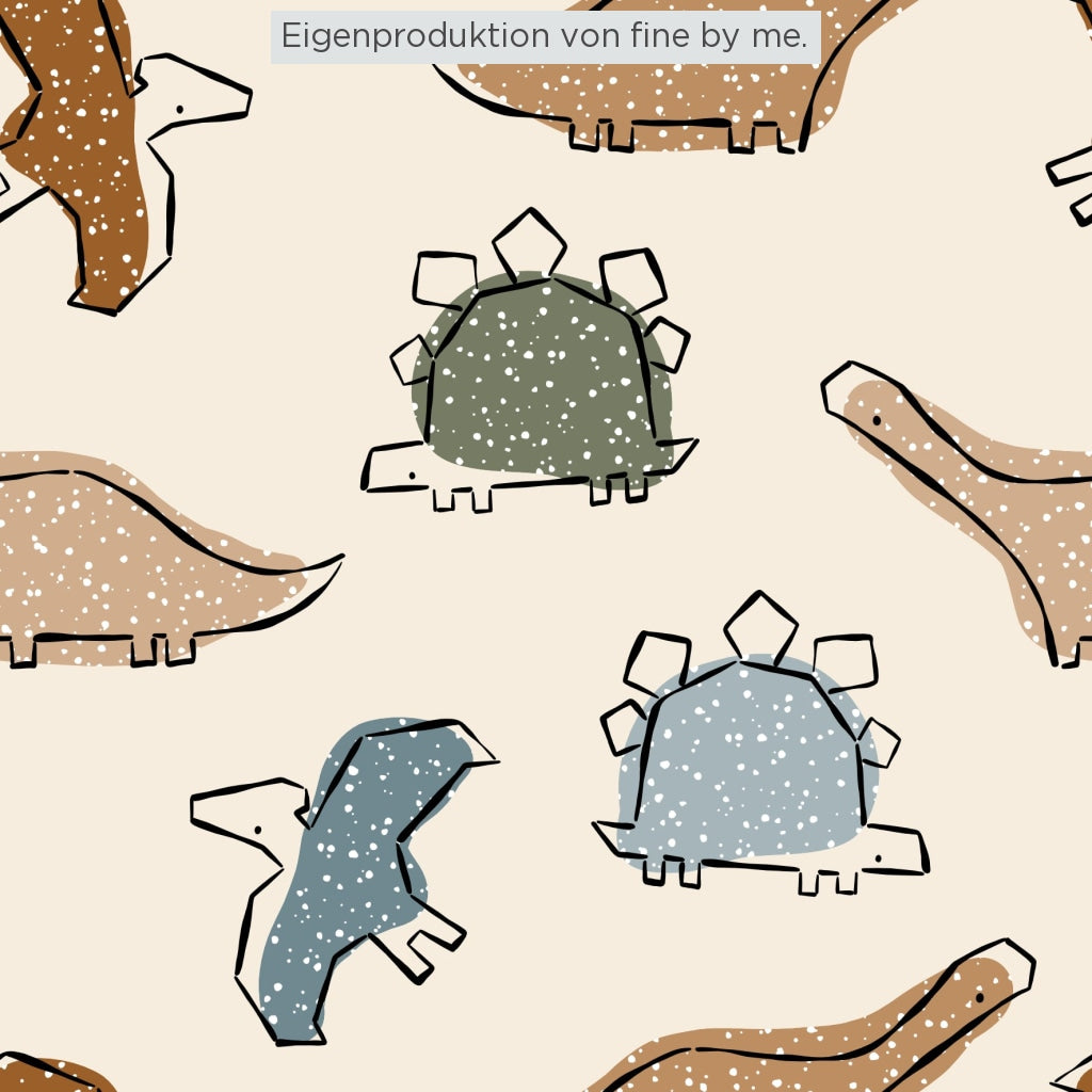 Stoffübersicht „Dotty Dinosaurs“