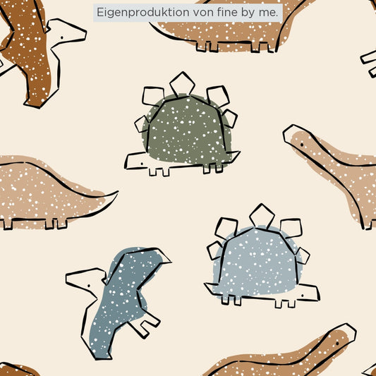 Stoffübersicht „Dotty Dinosaurs“