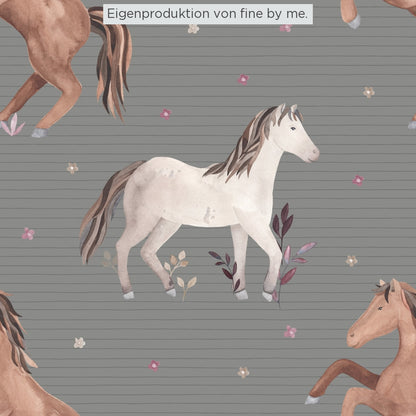 Stoffübersicht „Horseland wild dove“