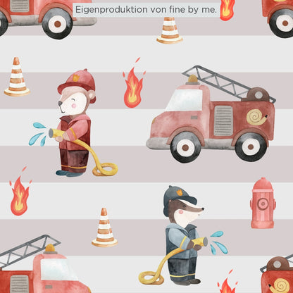 Stoffübersicht „Die Feuerwehr ist da“