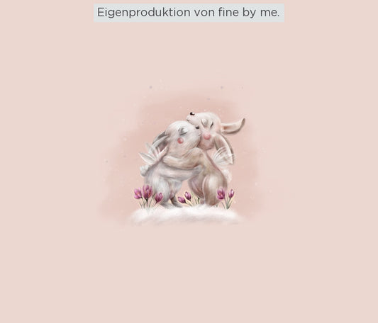 Stoffübersicht Panel „Hugs powder rose“