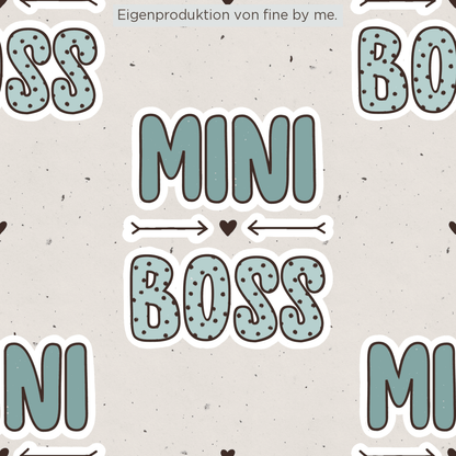 Stoffübersicht „Mini Boss“