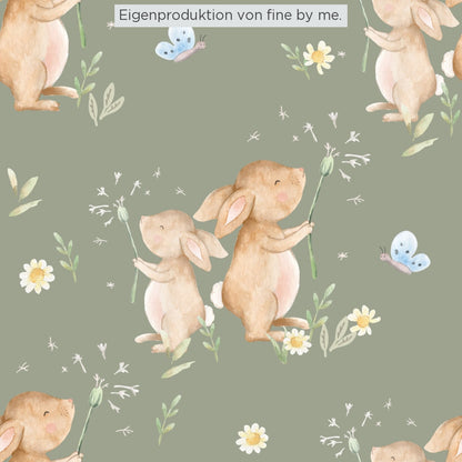 Stoffübersicht „Dandelion Bunnies“