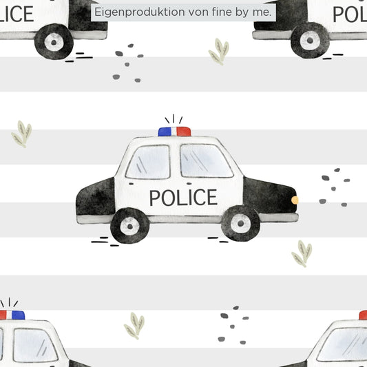 Stoffübersicht „Police Car“