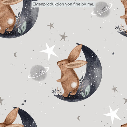Stoffübersicht „Bunnymoon grey“