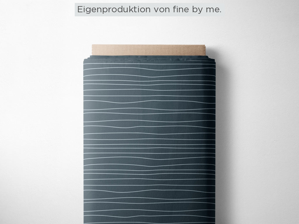 Stoffübersicht „Lines denim“
