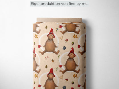 Stoffübersicht „Kleiner Waldbär“