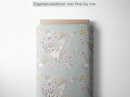 Stoffübersicht „Florinchen und die Blumen mint“