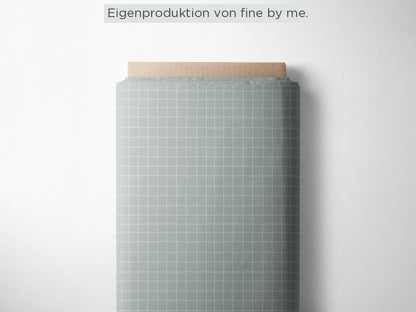Stoffübersicht „Grid jade“