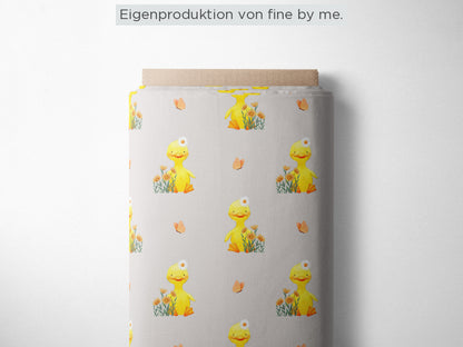 Stoffübersicht „Entenglück hellbraun“