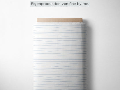 Stoffübersicht „Lines white“