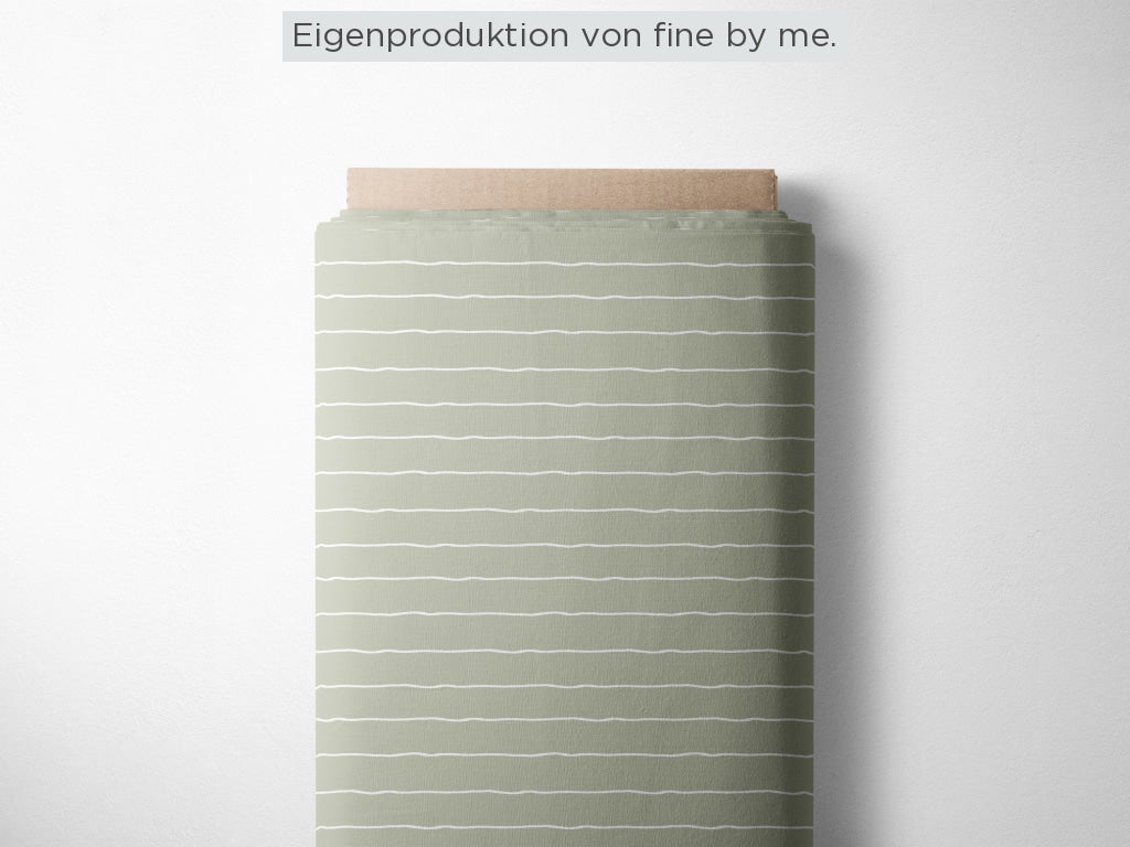 Stoffübersicht „Stripes sage“