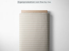Lade das Bild in den Galerie-Viewer, Stoffübersicht „Stripes creme“
