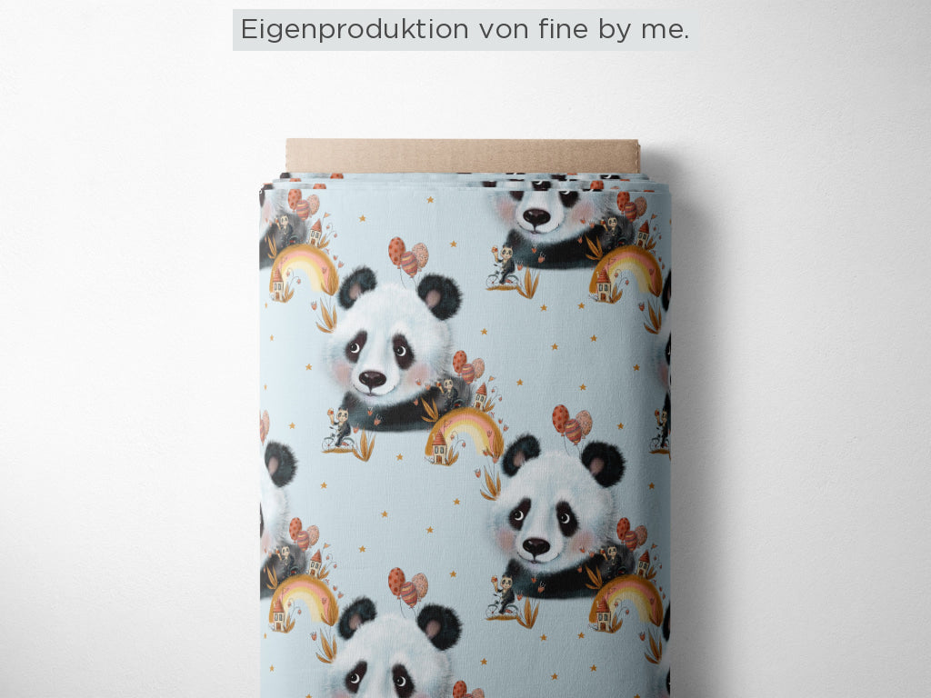 Stoffübersicht „Panda träumt vom Frühling 1“