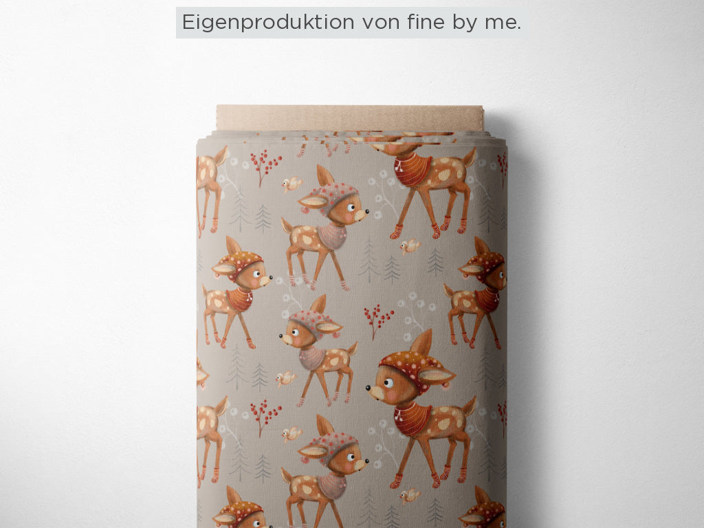 Stoffübersicht „Winterkitz beige"