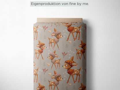 Stoffübersicht „Winterkitz beige"