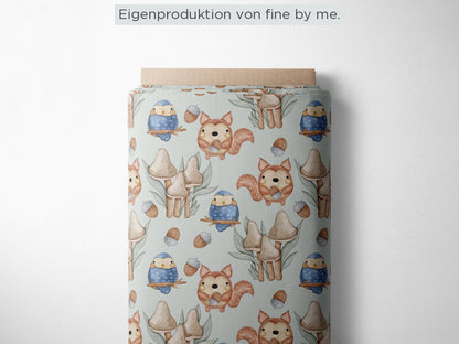 Stoffübersicht „Waldfreunde"