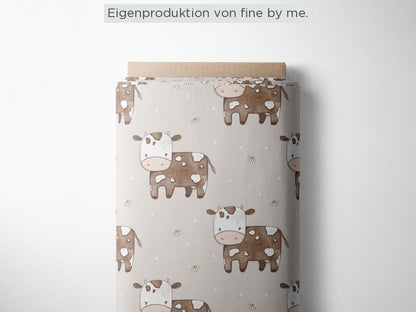 Stoffübersicht „Kuh Elsa“