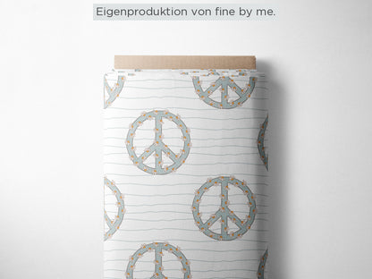 Stoffübersicht „Peace“
