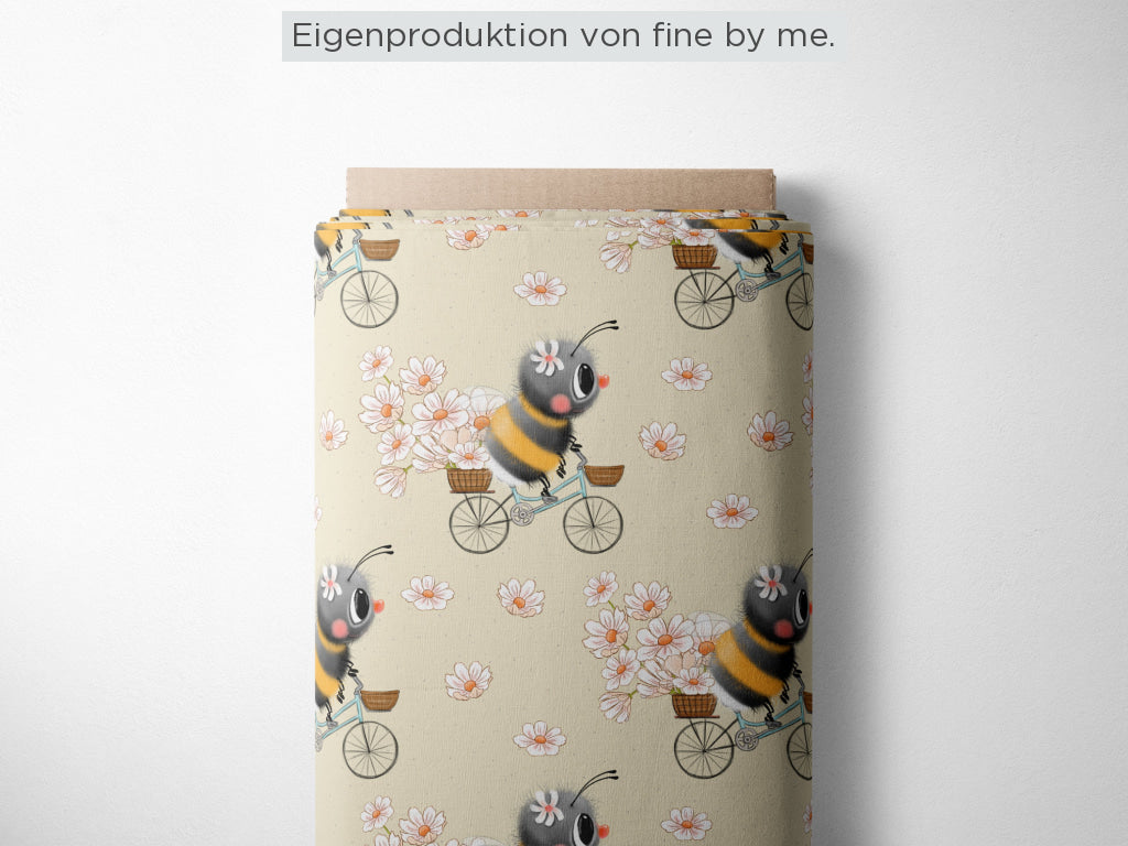 Stoffübersicht „Bumblebee's Bike Trip“