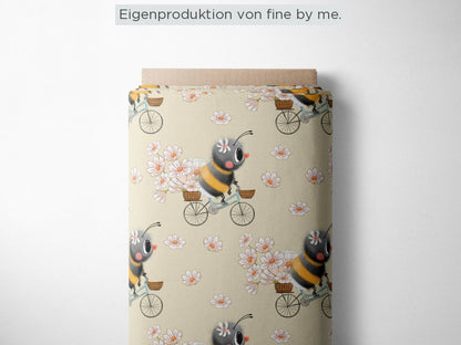 Stoffübersicht „Bumblebee's Bike Trip“
