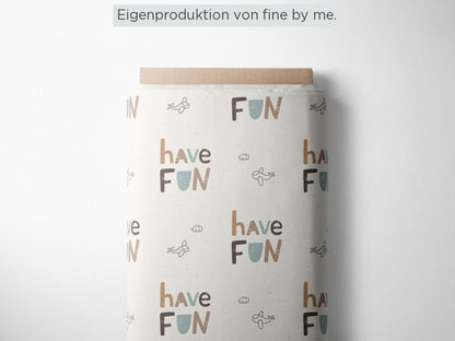 Stoffübersicht „Have Fun“