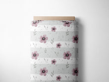Lade das Bild in den Galerie-Viewer, Lagerware: Bio-Jersey „Pink Flowers“, exklusive Eigenproduktion
