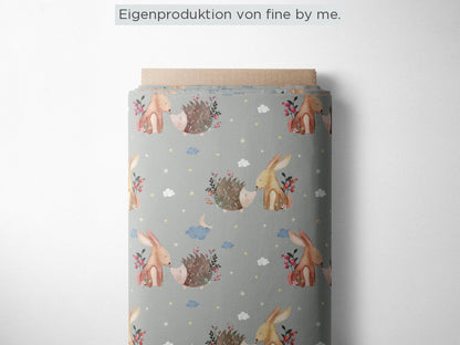 Stoffübersicht „Hase und Igel“