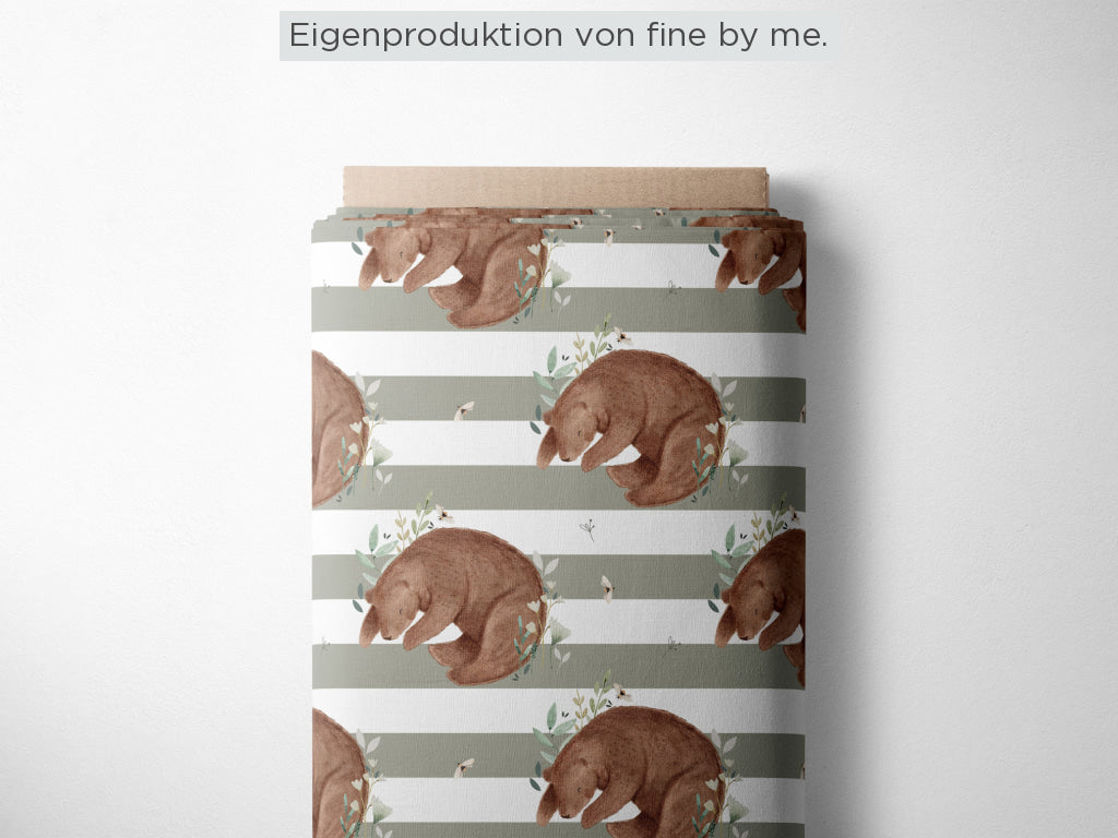 Stoffübersicht „Sleepy Bear“