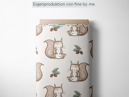 Stoffübersicht „Eichhörnchenliebe"