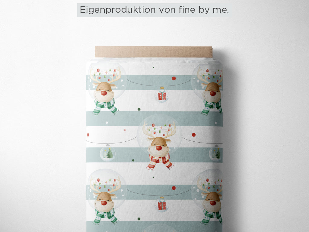 Stoffübersicht „Joyful Reindeer"